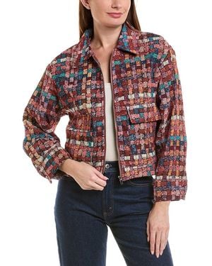 ANNA KAY Coutry Plaid Jacket - Red