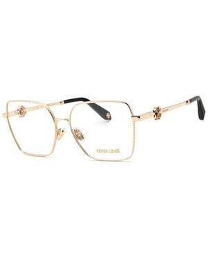 Roberto Cavalli Vrc029 57Mm Optical Frames - Metallic