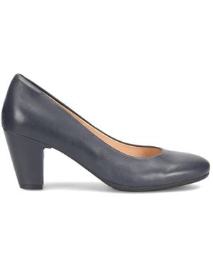 Söfft Lana Leather Pump - Blue