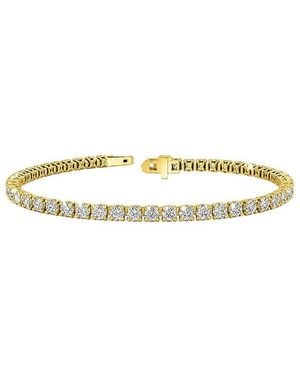 Lab Grown Diamonds 14K 5.06 Ct. Tw. Lab-Grown Diamond Tennis Bracelet - White