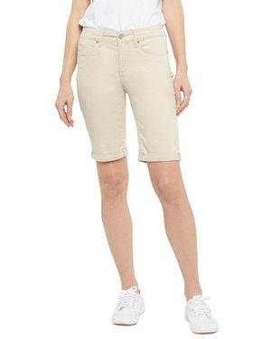 NYDJ Petite Briella Feather Short - Natural