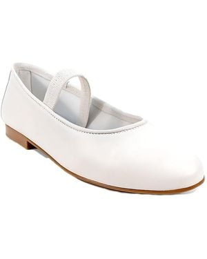 Menina Step Monique Flat - White