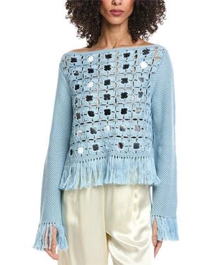 Toccin Camilla Mirror Top - Blue