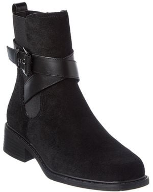 Donald J Pliner Mathilda Suede Boot - Black