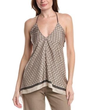 Brunello Cucinelli Silk Tank - Brown