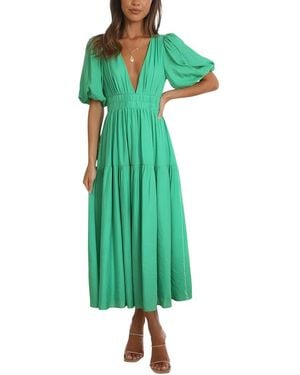 ENJOY PETRA Midi Dress - Green