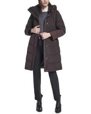 Cole Haan Taffeta Puffer Jacket - Black