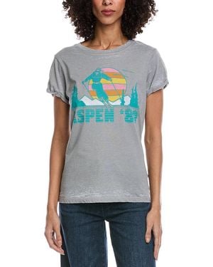 Prince Peter Aspen 89 Burnout T-Shirt - Gray