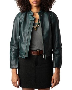 Zadig & Voltaire Leather jackets for Women | Online Sale up