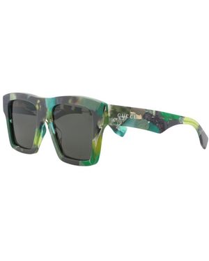 Gucci 55Mm Sunglasses - Green