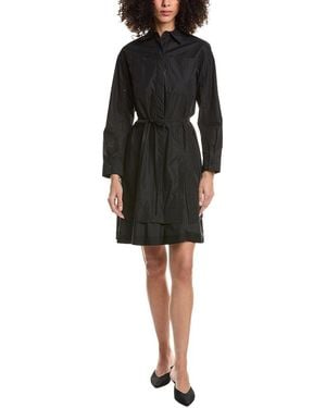 3.1 Phillip Lim Silk-Blend Shirtdress - Black