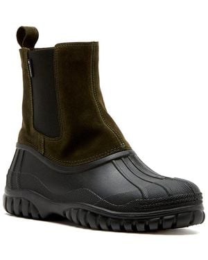La Canadienne Powder Waterproof Suede Boot - Black