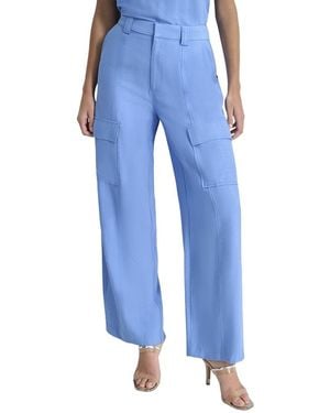 DKNY Crinkle Dressing Cargo Pant - Blue