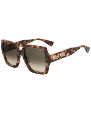 Moschino 56Mm Sunglasses - Brown