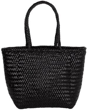 Dragon Diffusion Grace Small Leather Tote - Black