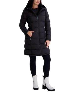 Kenneth Cole Short Puffer Jacket - Black