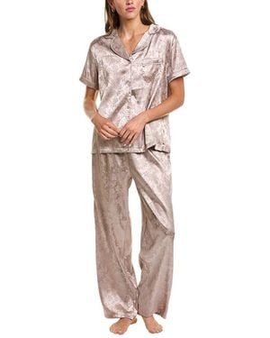 Tart Collections 2Pc Ginnie Pant Set - Brown