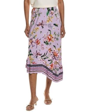 Johnny Was The Janie Favorite Asymmetric Skirt - Red