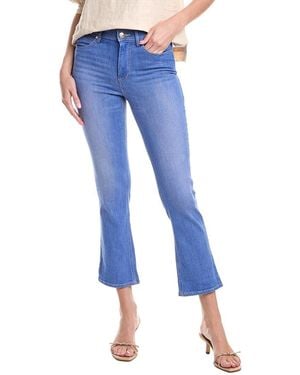 Lilly Pulitzer Liza Coated Crop Flare Jean - Blue