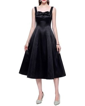 DZA Midi Dress - Blue