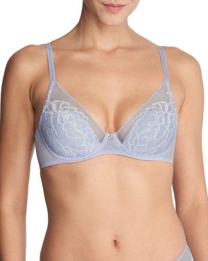 Natori Flora Contour Underwire Bra - Blue