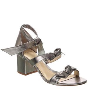 Alexandre Birman New Lolita 60 Leather Sandal - Metallic