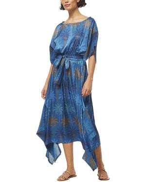 MISA Los Angles Martina Dress - Blue