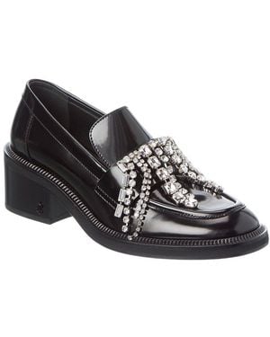 Jimmy Choo Tylor 60 Leather Loafer - Black