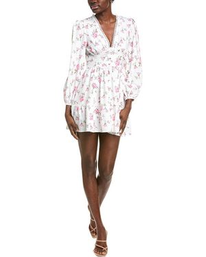 IPPONELLI Floral Mini Dress - White
