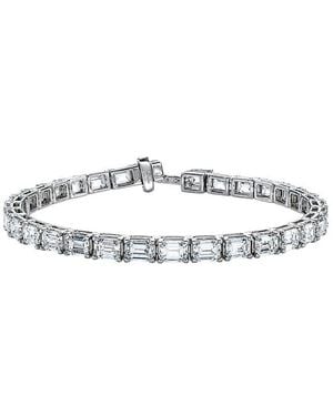 Lab Grown Diamonds 14K 13.50 Ct. Tw. Lab-Grown Diamond Tennis Bracelet - White
