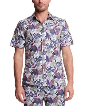 Paisley & Gray Gilby Swim Shirt - Blue