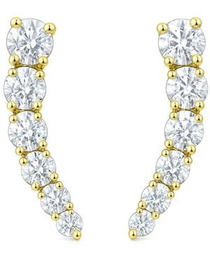 Jewels by Viomo 14K 0.80 Ct. Tw. Diamond Earrings - Metallic