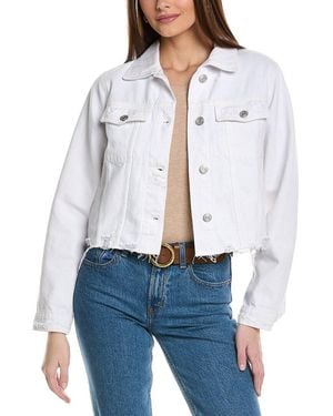 FRAME Frame Vintage Denim Jacket - White