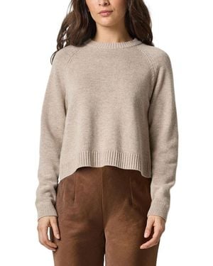 Lilla P Pleat Back Raglan Jumper - Natural