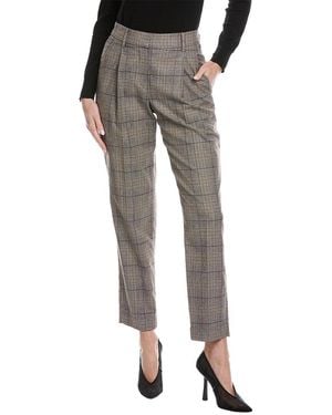 Brunello Cucinelli Wool-Blend Pant - Grey