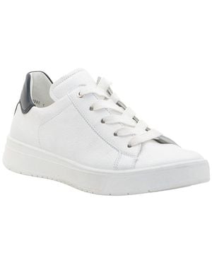 Ara Ruby Leather Trainer - White