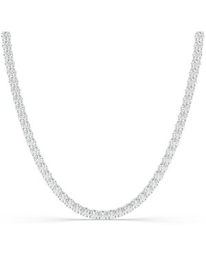 Lab Grown Diamonds 14K 10.00 Ct. Tw. Lab-Grown Diamond Necklace - White