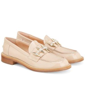 Agl Attilio Giusti Leombruni Lola Spike Patent Moccasin - Natural