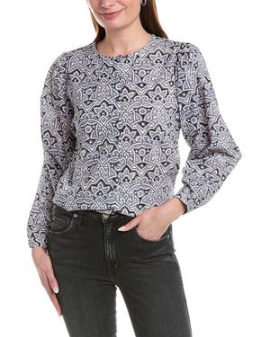 Lilla P Full Sleeve Button-down - Grey