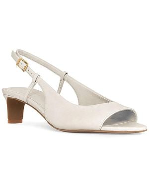 Rebecca Minkoff Slingback Leather Sandal - White