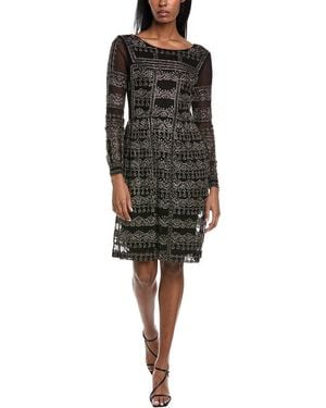 Mikael Aghal Cocktail Dress - Black