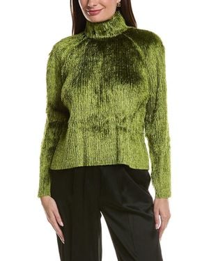 Tom Ford Shaggy Fringe Top - Green