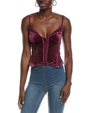 Free People About Last Night Corset - Red