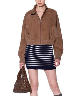 Walter Baker Bowie Leather Jacket - Blue