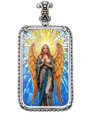 Samuel B. 18K & Pendant - Blue