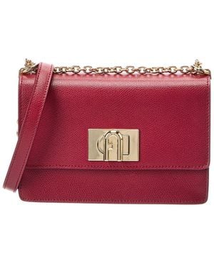 Furla 1927 Mini Leather Crossbody 20 - Red