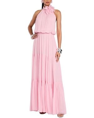 retroféte Stephanie Maxi Dress - Pink