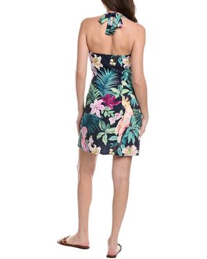 halter chiffon dress Adrianna Papell Women's Floral Mermaid Dress - Pink - Size 4