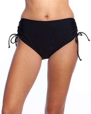 24th & Ocean Solid Swim Bottom - Black