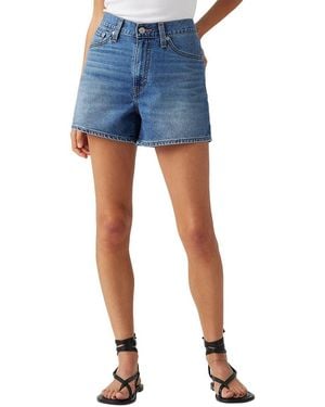 Levi's 80S Mom Short - Blue